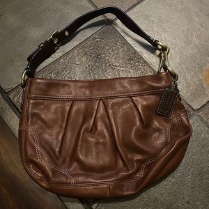 Vintage Coach Leather Hobo